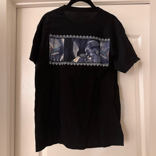 Unisex RWBY Ice Queendom graphic tee shirt size medium