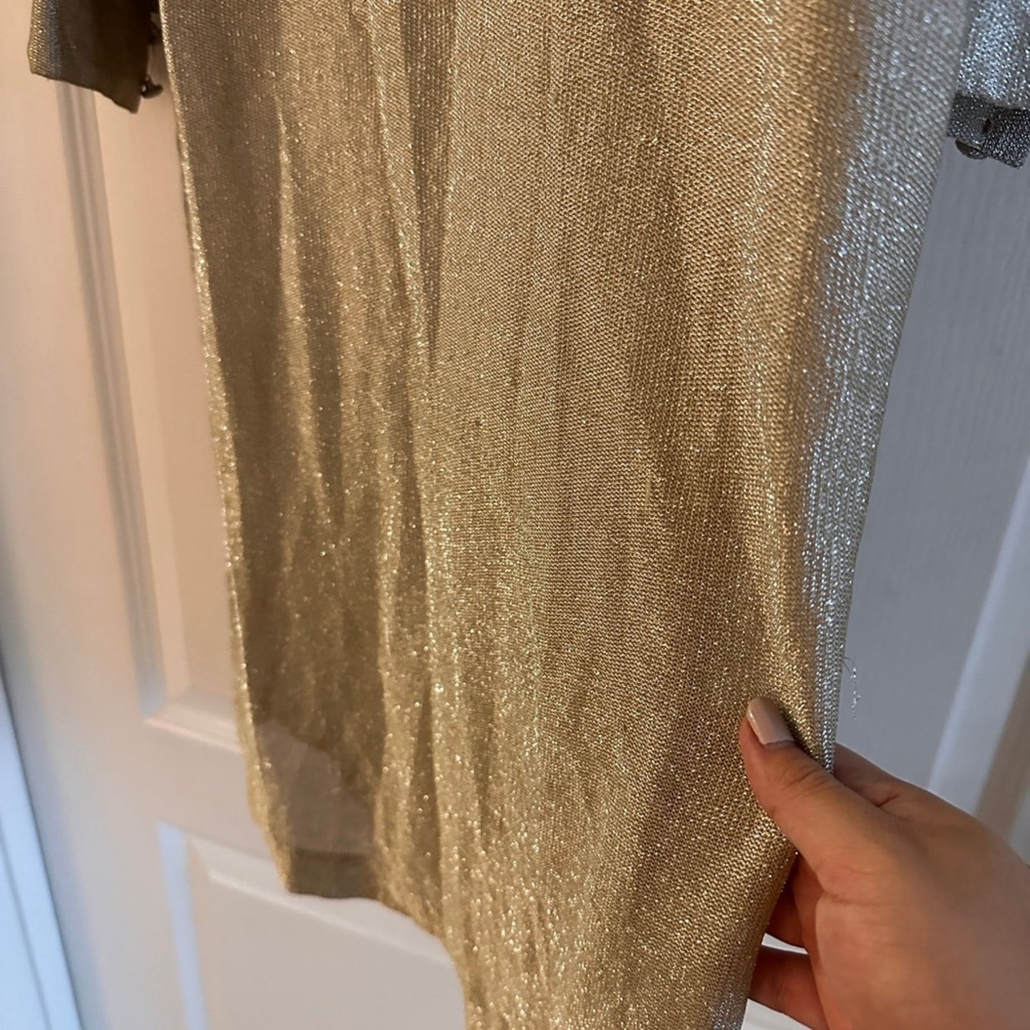 Boston Maid silver shimmer dress size 12