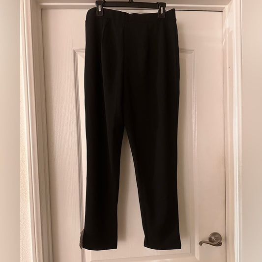 NWT ASOS Black Trouser Pants Size 12