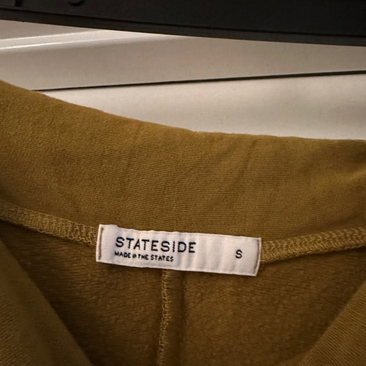 NWT Stateside green drawstring fleece jogger pants size small