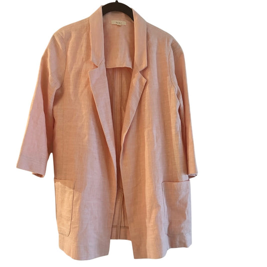 Pretty blush pink blazer size small