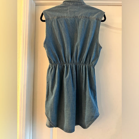 Vintage CARMAR denim dress size medium