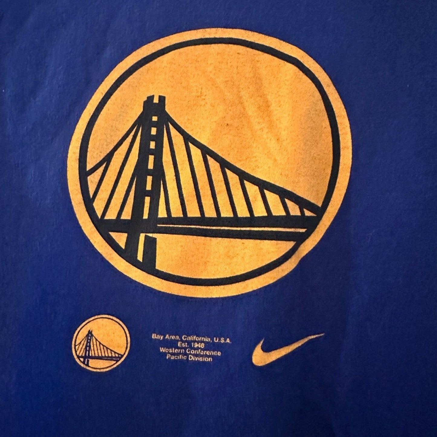 Nike San Francisco Bay tee size large