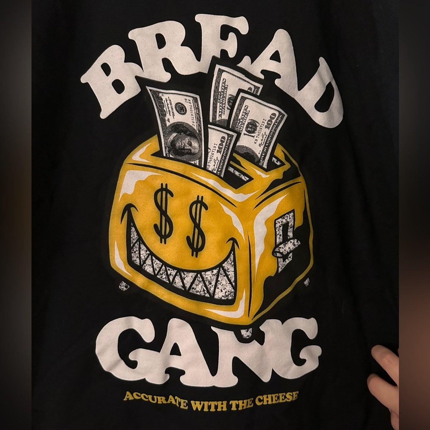 NWT Bread gang black fleece graphic sweatshirt size 2X