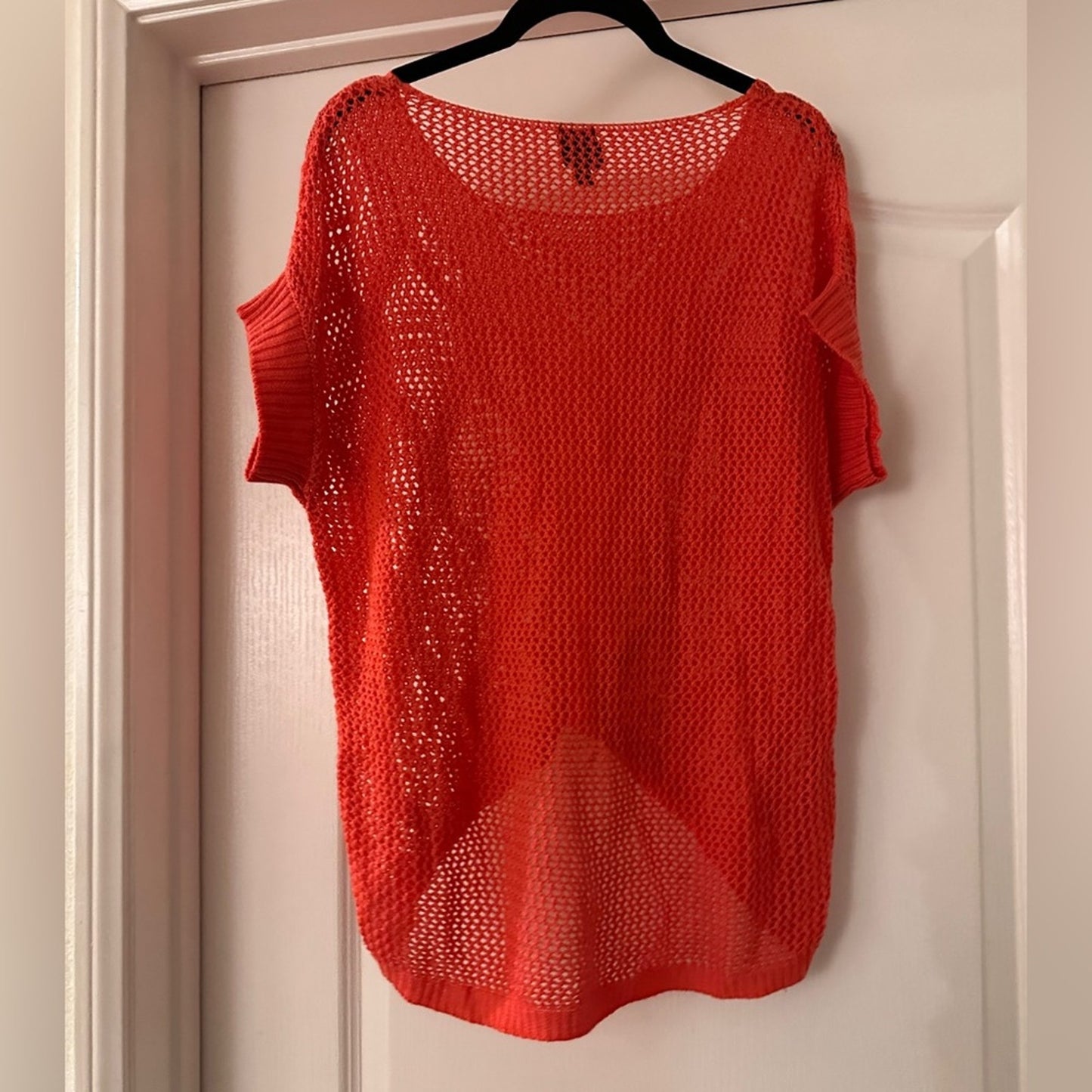 2B by Bebe coral knit Y2K top size small