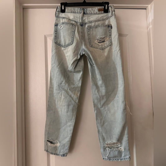 Garage Distressed Light Blue Jeans Size 00