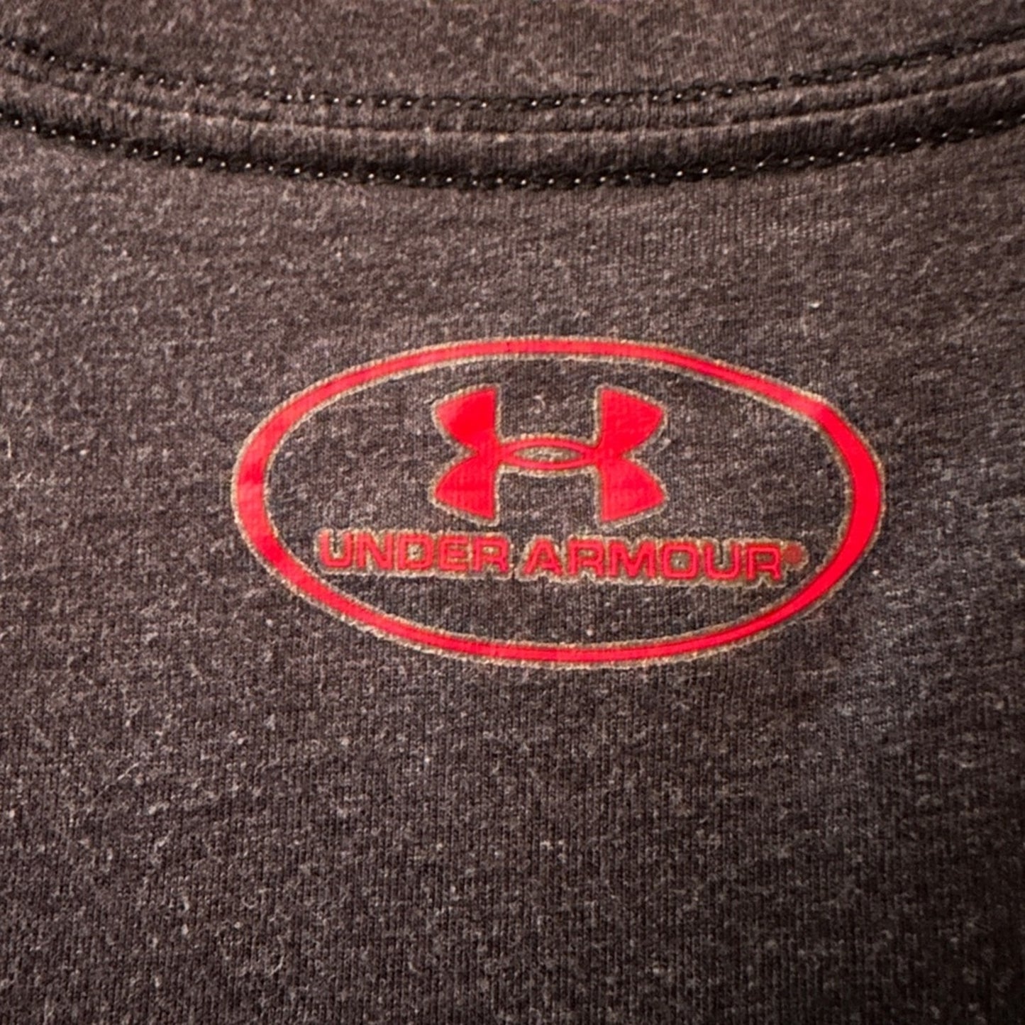 Under Amour grey tee shirt size medium