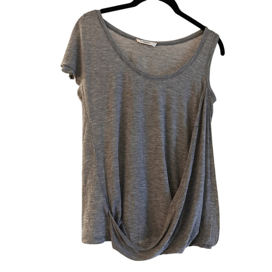 Namoo Italy grey modal tee shirt size small