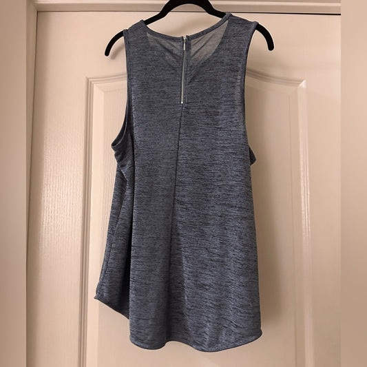 🍷Armani exchange blue knit tank size medium