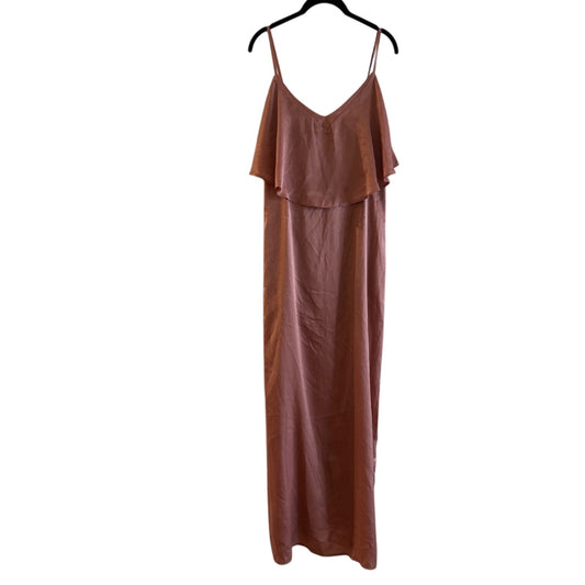 NWT Strut & Bolt Elegant Pink Maxi Dress size large