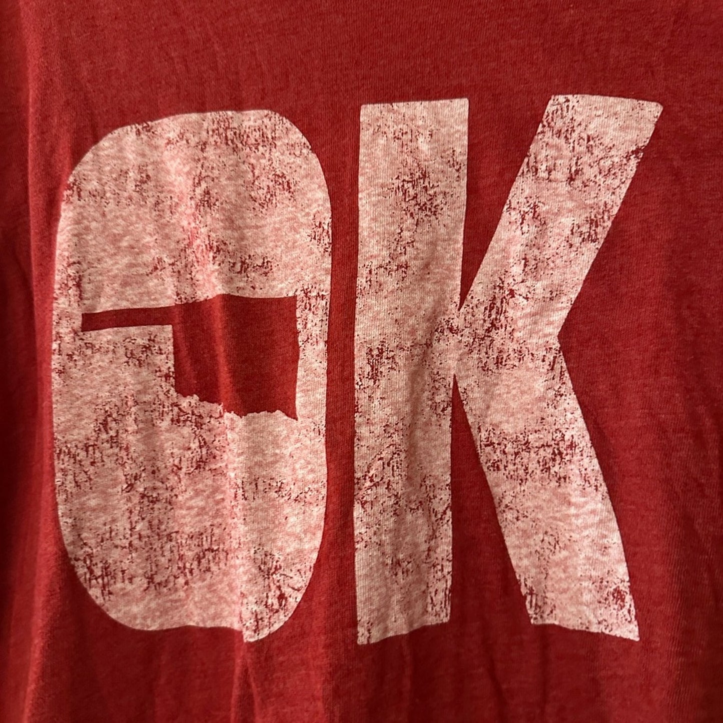Oklahoma state tee size large