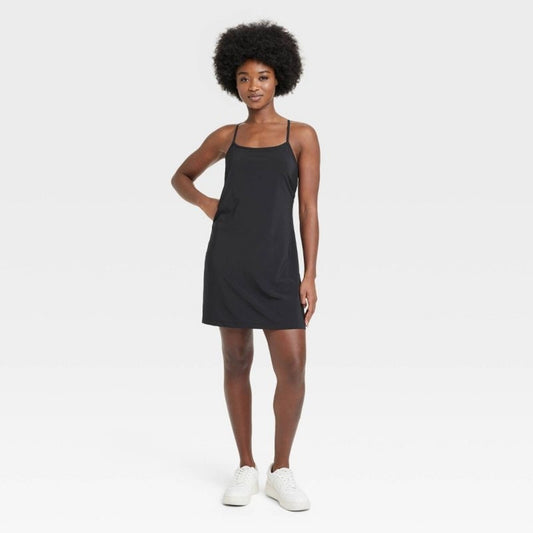 All in motion black racer back athletic dress size medium