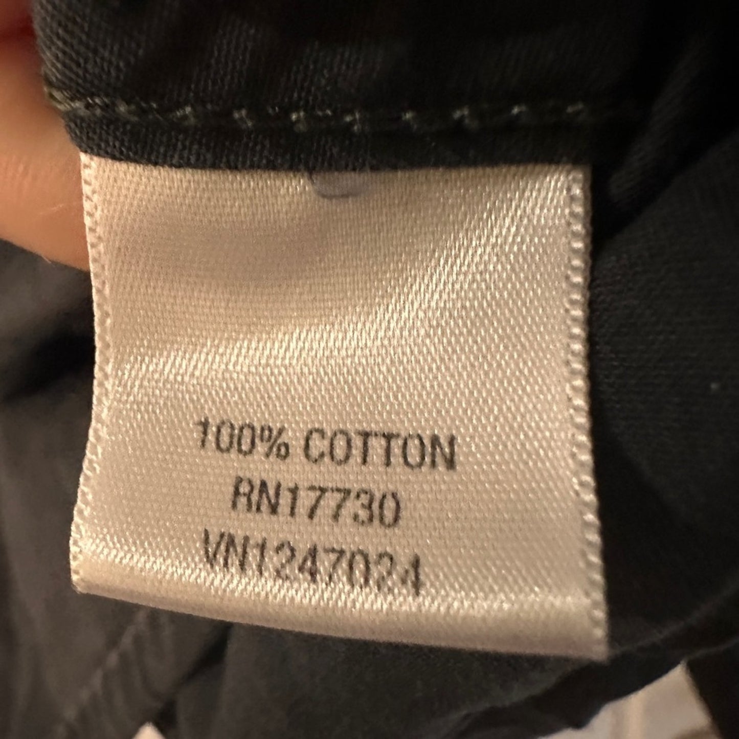 Mossimo supply co black pearl snap shirt size medium