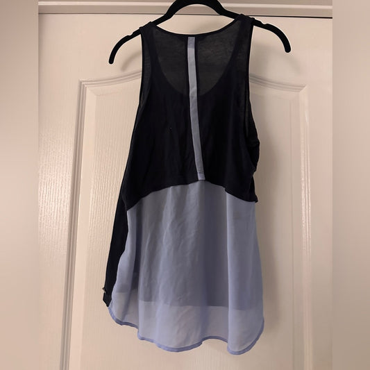 🍷Armani Exchange blue tank size medium