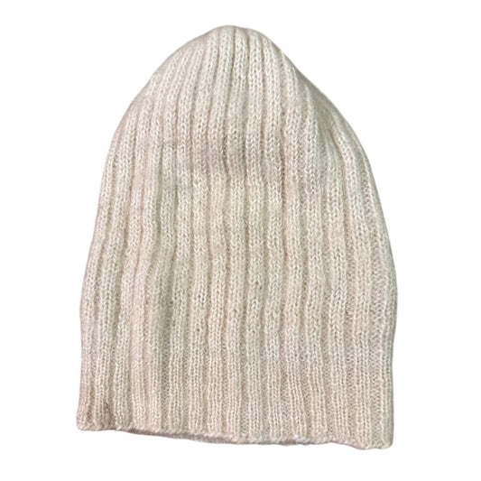 Marta Wachholtz cream knit wool hoodie